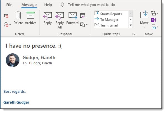 rename a url link in outlook for mac